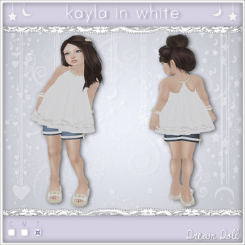 Second Life Marketplace - {Dream Doll} Kayla in White